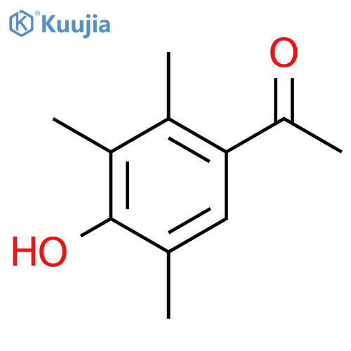 1-(4-hydroxy-2,3,5-trimethylphenyl)ethan-1-one structure