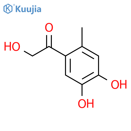 Ethanone, 1-(4,5-dihydroxy-2-methylphenyl)-2-hydroxy- structure