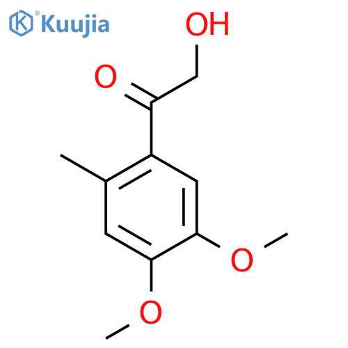 Ethanone, 1-(4,5-dimethoxy-2-methylphenyl)-2-hydroxy- structure