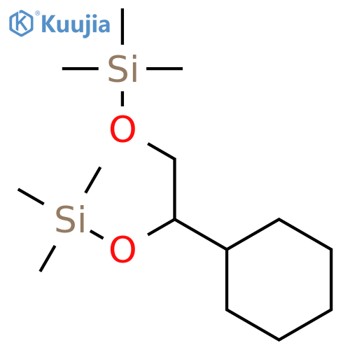 3,6-Dioxa-2,7-disilaoctane, 4-cyclohexyl-2,2,7,7-tetramethyl-, (S)- structure