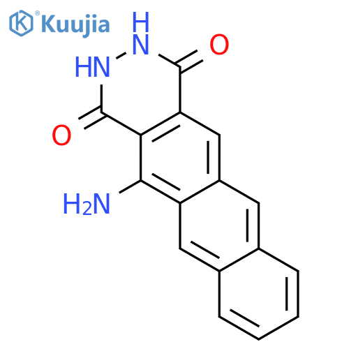 Naphtho[2,3-g]phthalazine-1,4-dione, 5-amino-2,3-dihydro- structure