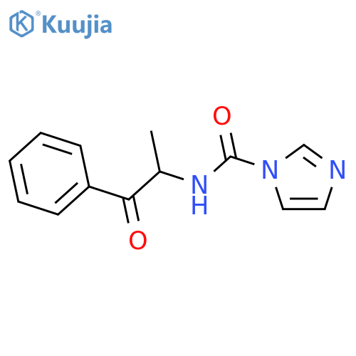 1H-Imidazole-1-carboxamide, N-(1-methyl-2-oxo-2-phenylethyl)- structure