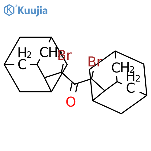 2-PROPANONE, 1,3-DIBROMO-1,3-BIS(TRICYCLO[3.3.1.13,7]DEC-2-YL)- structure