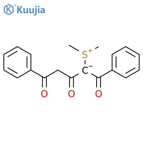 Sulfonium, (1-benzoyl-2,4-dioxo-4-phenylbutyl)dimethyl-, inner salt structure