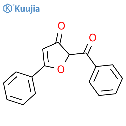3(2H)-Furanone, 2-benzoyl-5-phenyl- structure