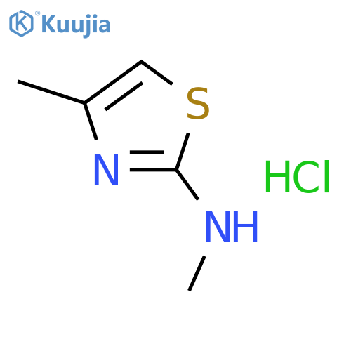 Methyl-(4-methyl-thiazol-2-yl)-amine hydrochloride structure