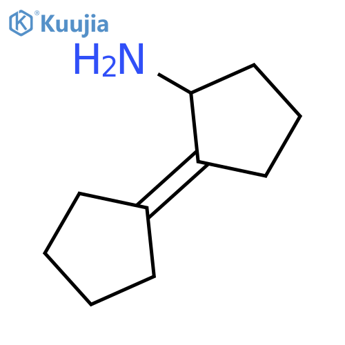 Cyclopentanamine, 2-cyclopentylidene- structure