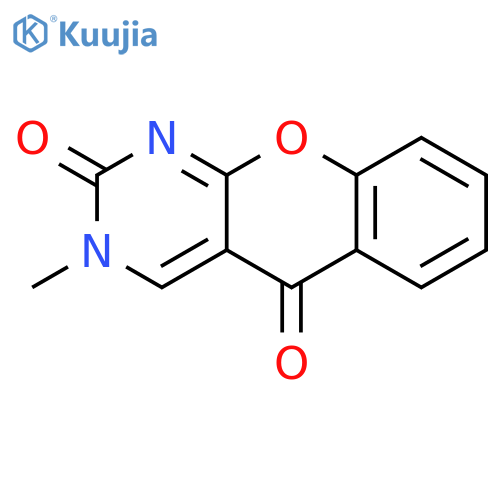 2H-[1]Benzopyrano[2,3-d]pyrimidine-2,5(3H)-dione, 3-methyl- structure