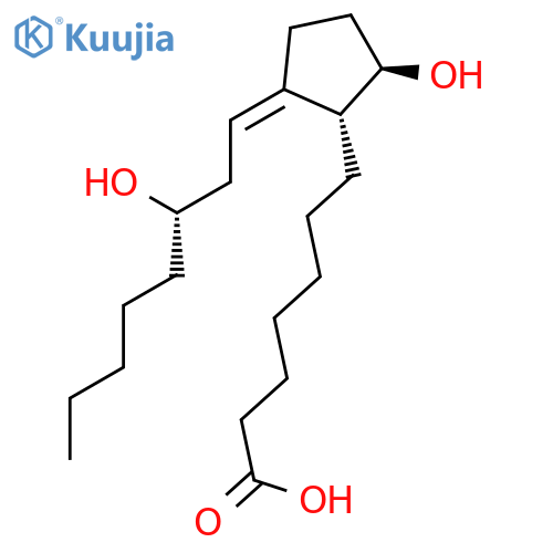 Prost-12-en-1-oic acid, 9,15-dihydroxy-, (9b,15S)- structure