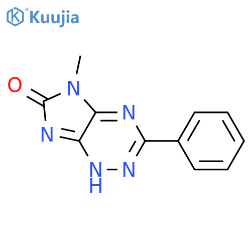 6H-Imidazo[4,5-e]-1,2,4-triazin-6-one, 1,5-dihydro-5-methyl-3-phenyl- structure