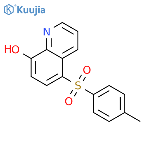 8-Quinolinol, 5-[(4-methylphenyl)sulfonyl]- structure