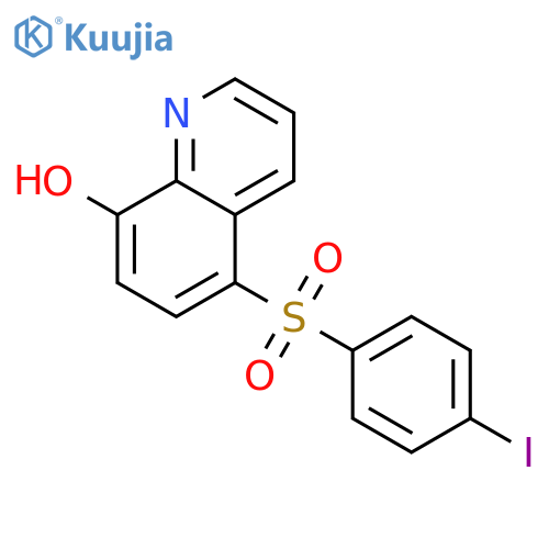 8-Quinolinol, 5-[(4-iodophenyl)sulfonyl]- structure