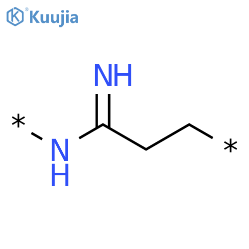 Poly[imino(1-imino-1,3-propanediyl)] structure