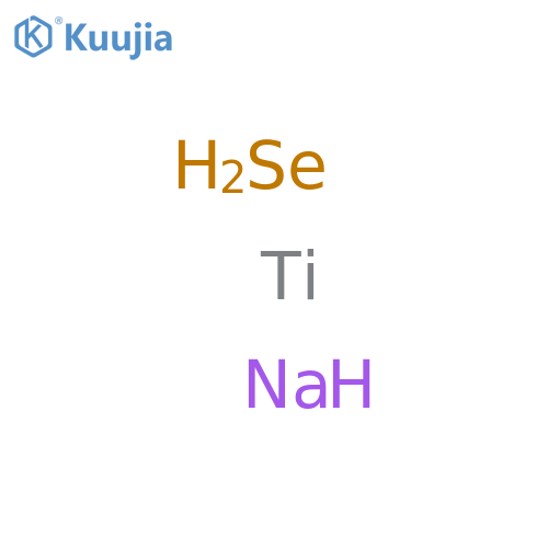 Sodium titanium selenide structure