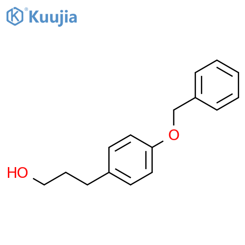3-4-(Benzyloxy)phenyl-1-propanol structure