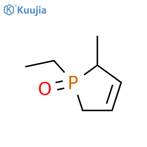 1-Ethyl-2-methyl-3-phospholene 1-Oxide structure