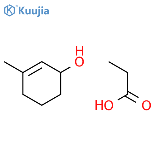 2-Cyclohexen-1-ol, 3-methyl-, propanoate structure