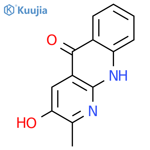 Benzo[b][1,8]naphthyridin-5(10H)-one, 3-hydroxy-2-methyl- structure