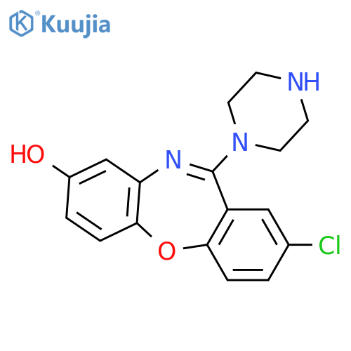 8-Hydroxy Amoxapine structure