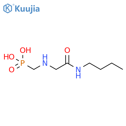 Phosphonic acid, [[[2-(butylamino)-2-oxoethyl]amino]methyl]- structure