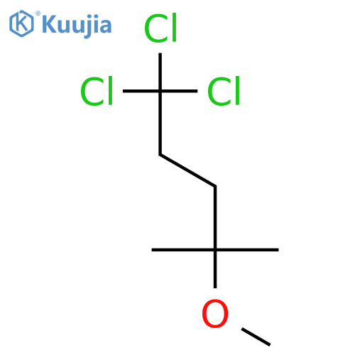 Pentane, 1,1,1-trichloro-4-methoxy-4-methyl- structure