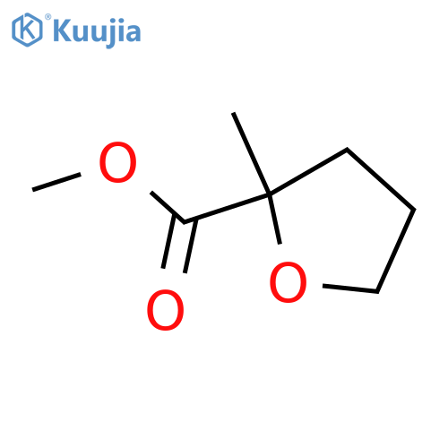 2-Furancarboxylic acid, tetrahydro-2-methyl-, methyl ester, (R)- structure