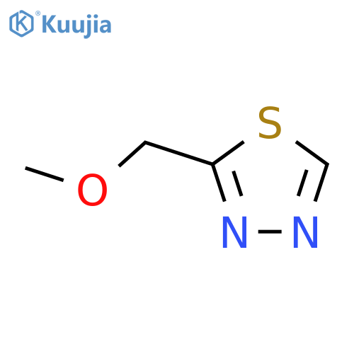 1,3,4-Thiadiazole, 2-(methoxymethyl)- structure