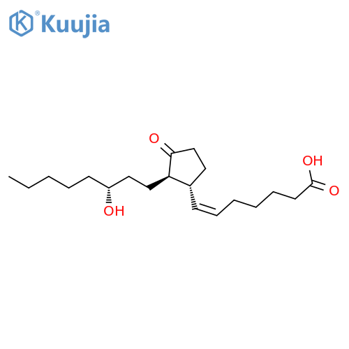 Prost-6-en-1-oic acid, 15-hydroxy-11-oxo-, (6Z,15R)- structure