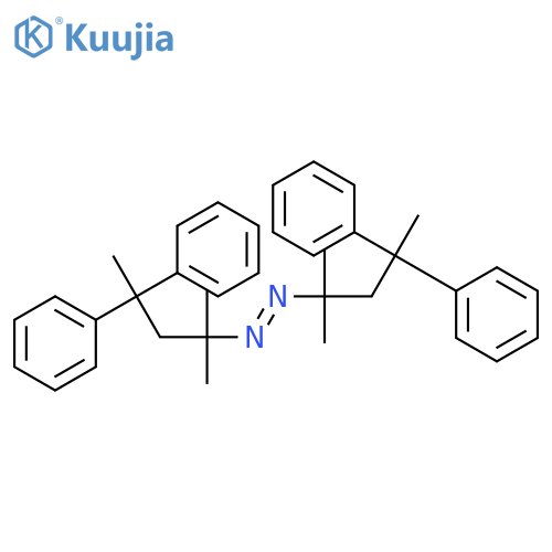 Diazene, bis(1,1-dimethyl-3,3-diphenylbutyl)- structure