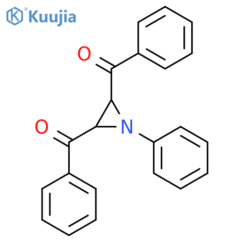 Methanone, (1-phenyl-2,3-aziridinediyl)bis[phenyl- structure