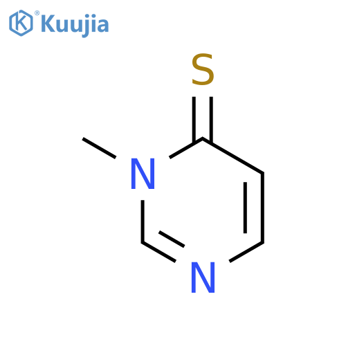 4(3H)-Pyrimidinethione,3-methyl- structure