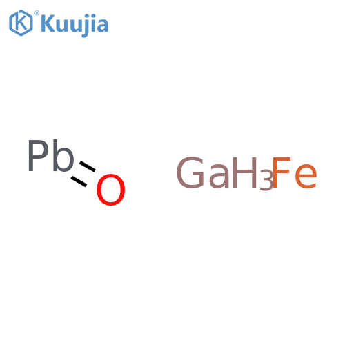 Gallium iron lead oxide structure