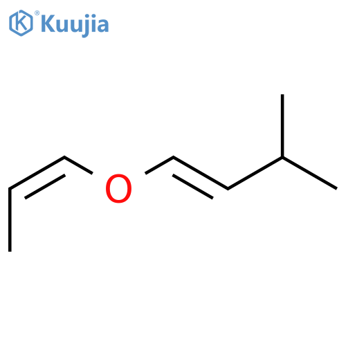 1-Butene, 3-methyl-1-(1-propenyloxy)-, (E,Z)- (9CI) structure