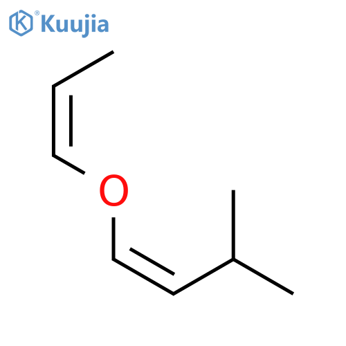 1-Butene, 3-methyl-1-(1-propenyloxy)-, (Z,Z)- structure