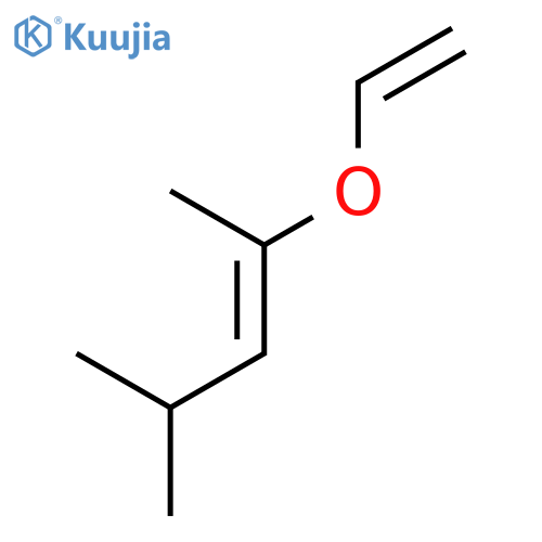 (e) 2-vinyloxy-4-methyl-2-pentene structure