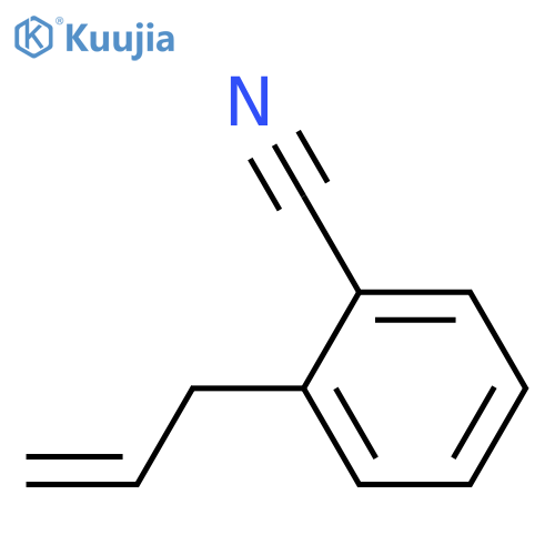 Benzonitrile, 2-(2-propenyl)- structure