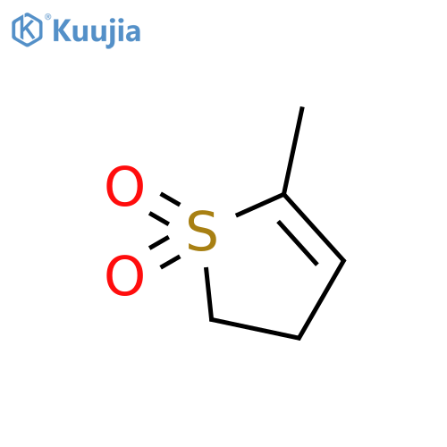 Thiophene, 2,3-dihydro-5-methyl-, 1,1-dioxide structure