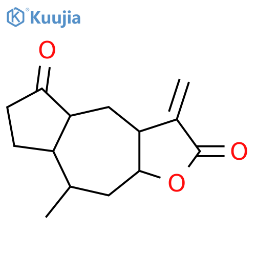Azuleno[6,5-b]furan-2,5-dione, decahydro-8-methyl-3-methylene- structure