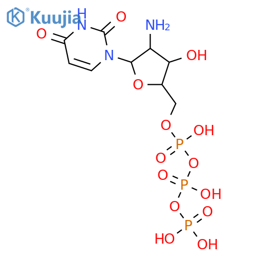 2'-Amino-2'-deoxyuridine-5'-triphosphate structure