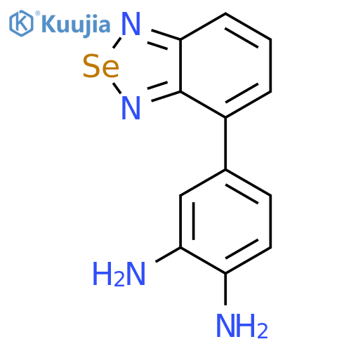 1,2-Benzenediamine, 4-(2,1,3-benzoselenadiazol-4-yl)- structure