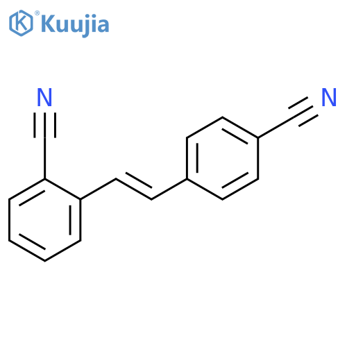 4-(2-Cyano-phenylethenyl)benzonitrile structure