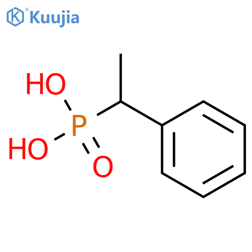 Phosphonic acid, (1-phenylethyl)- structure