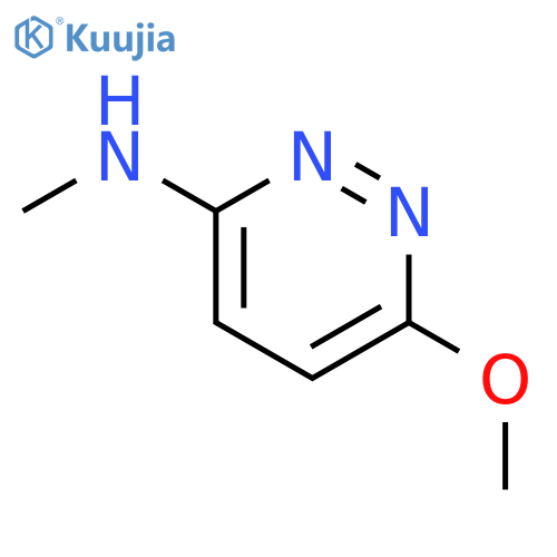 3-Pyridazinamine, 6-methoxy-N-methyl- structure