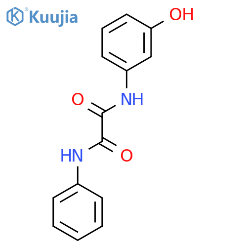 ETHANEDIAMIDE, N-(3-HYDROXYPHENYL)-N'-PHENYL- structure