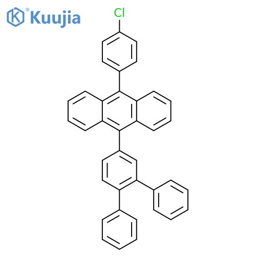 Anthracene, 9-(4-chlorophenyl)-10-[1,1':2',1''-terphenyl]-4'-yl- structure
