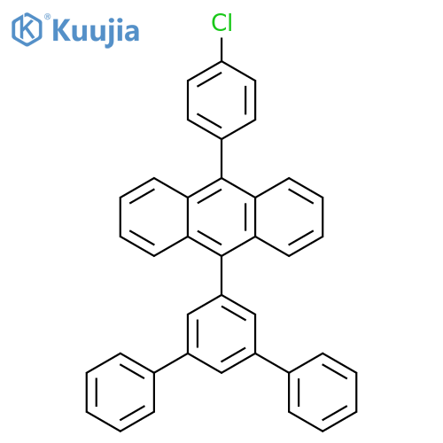 Anthracene, 9-(4-chlorophenyl)-10-[1,1':3',1''-terphenyl]-5'-yl- structure
