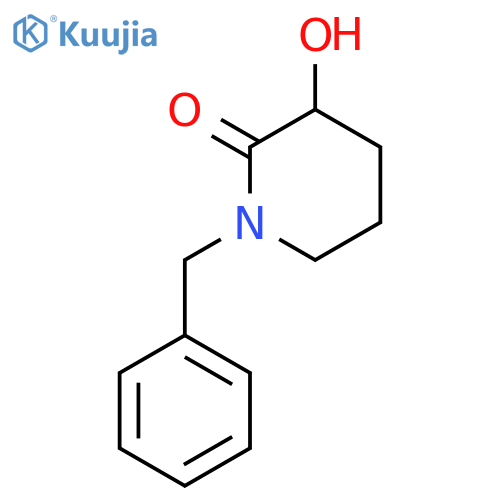 (R)-1-Benzyl-3-hydroxypiperidin-2-one structure