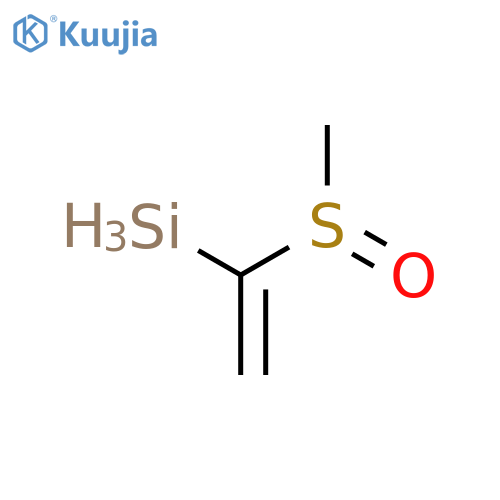 Silane, [1-(methylsulfinyl)ethenyl]- structure