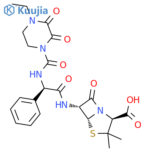 Piperacillin structure
