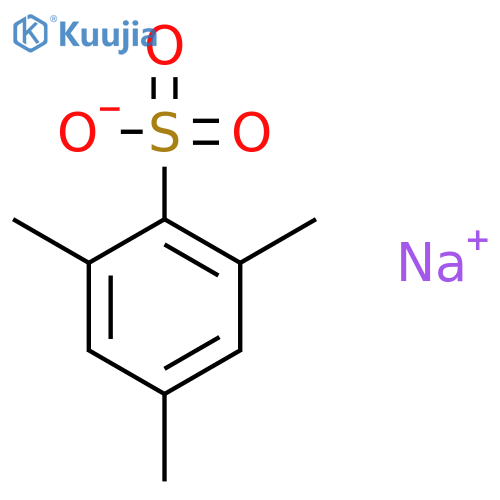 Sodiummesitylenesulfonate structure